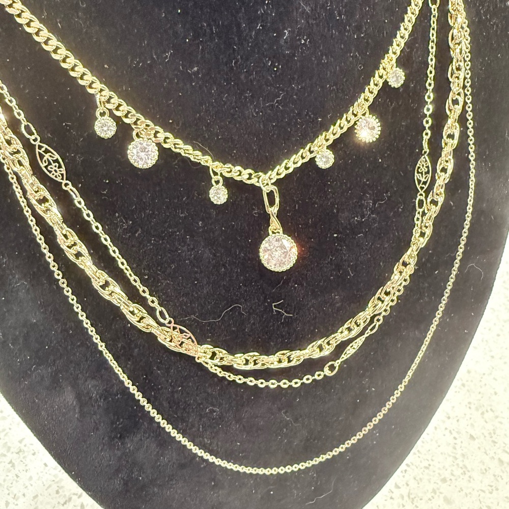 Pretty Bird Gold Necklaces - Picture 2 of 2